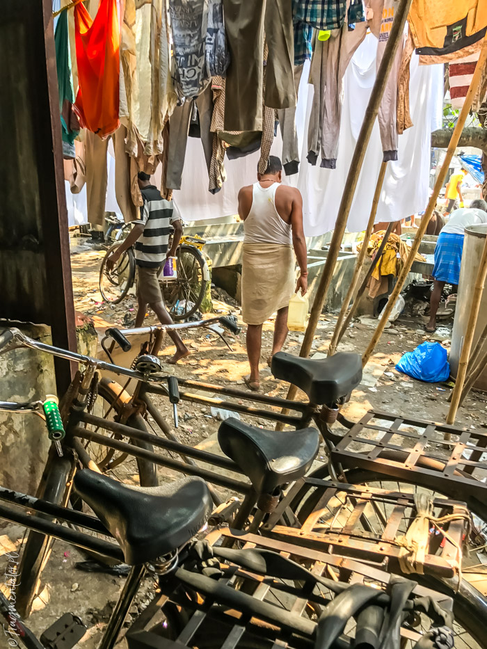 Indie Bombaj pralnia Dhobi Ghat